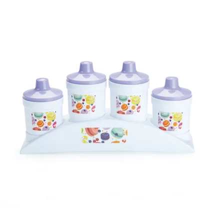 CONDIMENTO 04 PCS C/SUP. NEW DECOR