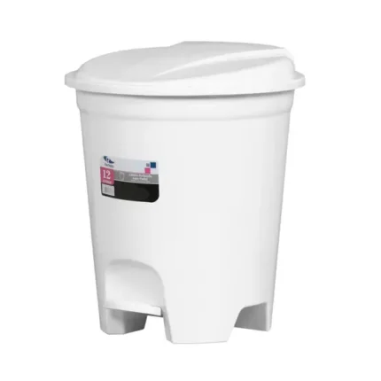 LIXEIRA REDONDA COM PEDAL 12,0 LITROS .