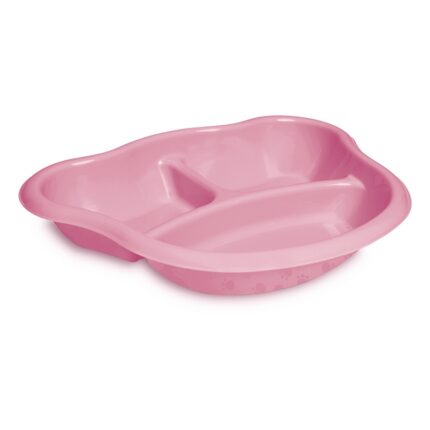 PRATO INFANTIL COM DIVISORIA ROSA BEBE