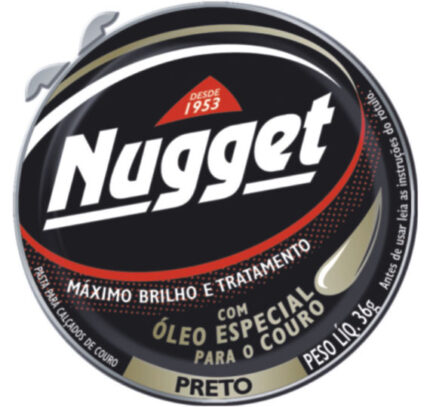 NUGGET PASTA PRETO 36GRS