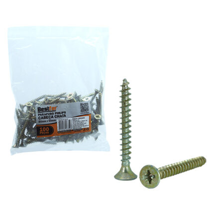 BF PARAFUSO PHILIPS CABECA CHATA 6MMX50MM