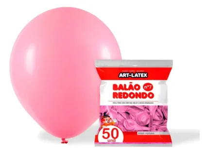 BALAO 7 IMPERIAL C/50 ROSA