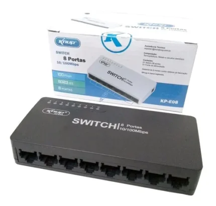 ADAPTADOR SWITCH KP-E08B