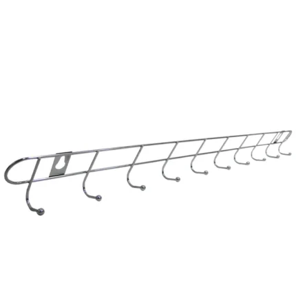 CABIDE DE METAL 54CM C/ 10 GANCHOS