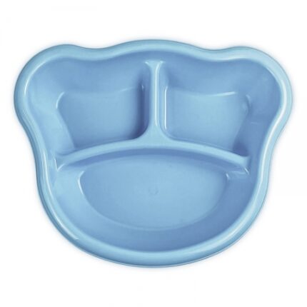 PRATO INFANTIL COM DIVISORIA AZUL BEBE