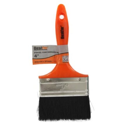 BF PINCEL PLASTICO LARANJA 4POL