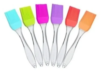 PINCEL DE SILICONE C/CABO PLASTICO 19CM