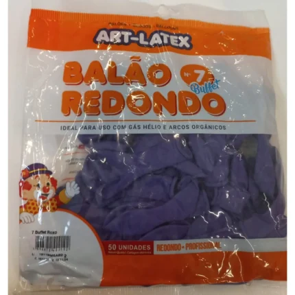 BALAO 7 IMPERIAL C/50 ROXO