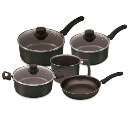 CONJUNTO PERFECT BLACK 5 PCS