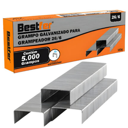 BF GRAMPO GALVANIZADO 26/6 (5.000UNID)