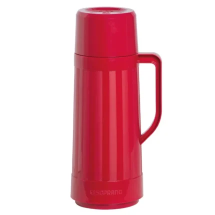 GARRAFA TERMICA TOPAZIO 1L VERMELHO