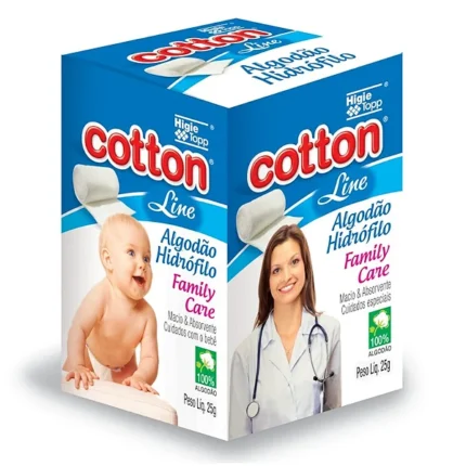 ALGODAO COTTON LINE CAIXA 25G