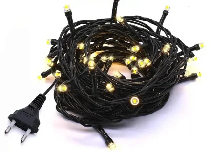 PISCA - PISCA DE NATAL C/100 LED FIO VERDE / AMARELO 110V