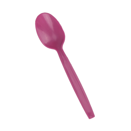 COLHER PEQUENA ROSA BEBE