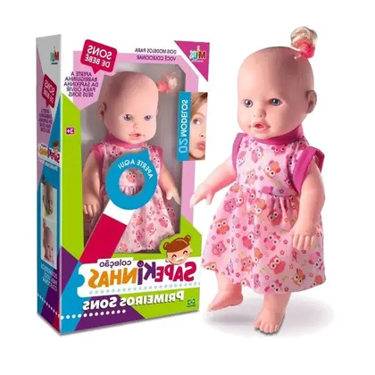 BONECA SAPEKINHA PRIMEIROS SONS