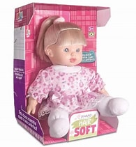 BONECA COLECAO HAIR SOFT