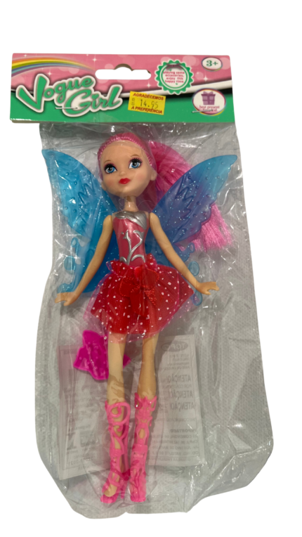 BONECA COM LUZ 34CM