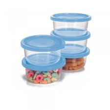 CONJ. POTE REDONDO MINI 5 PCS - TRANSP. DESMON. LINHA PRIME