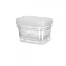 CONJ. POTE RETANGULAR MD 3 PCS - TRANSP. - DESMON. - LINHA PRIME
