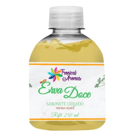 REFIL SABONETE LIQUIDO ERVA DOCE 250ML