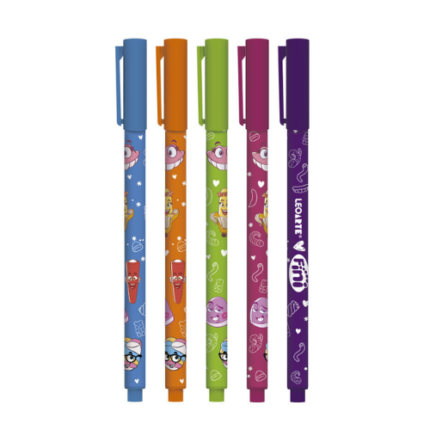 CANETA GEL CORPO ESTAMPADO 0.6 FINI - LEOARTE