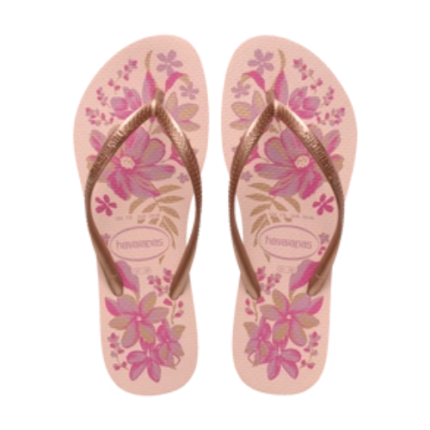 HAVAIANAS FEM SLIM ORGANIC RS/DOUR 37/8 1UN