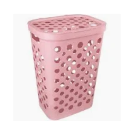 CESTO TELADO 47L C TAMPA ROSE