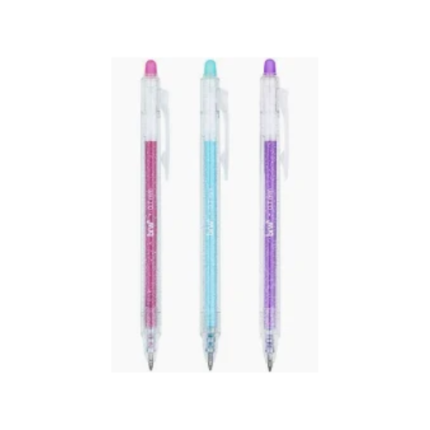 CANETA ESFEROGRÁFICA DIVERT GEL APAG 0.7MM - GLITTER