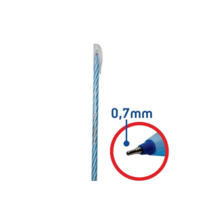 CANETA ESFER. AZUL 0,7MM