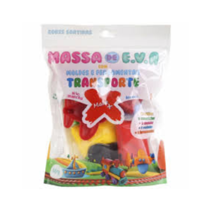 KIT MASSA DE EVA - TRANSPORTES 60G