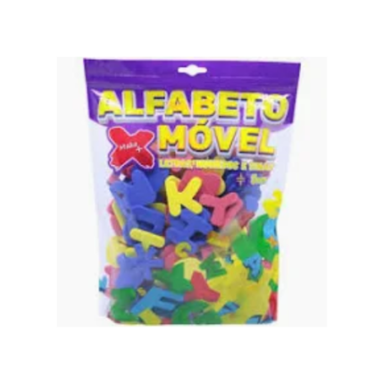 ALFABETO MOVEL LISO 4CMX2MM-C/150PCS