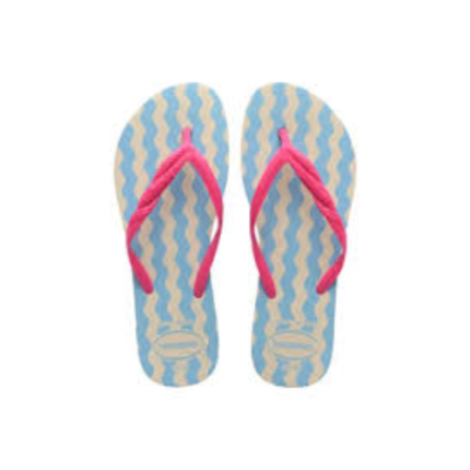 HAVAIANAS FEM FANTASIA STYLE II BG PALHA 35/6 1UN