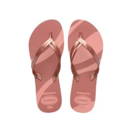 HAVAIANAS FEM ELEGANCE PRINT BLOSSOM 37/8 1UN