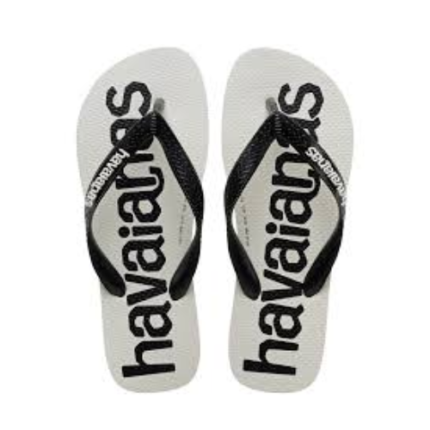 HAVAIANAS MASC LOGOMANIA2 BCO/PTO/BCO 41/2 1UN