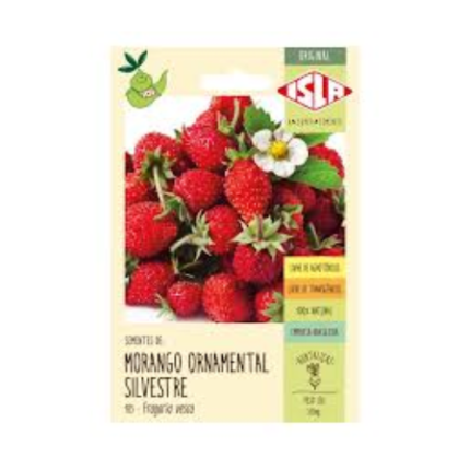SEMENTE MORANGO ORNAMEN SILV 0,05G ISLA #N  -  REF 185