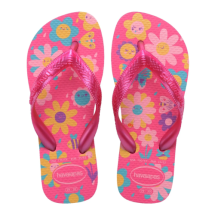 HAVAIANAS KIDS FLORES ROSA BALLET 31/2 1UN