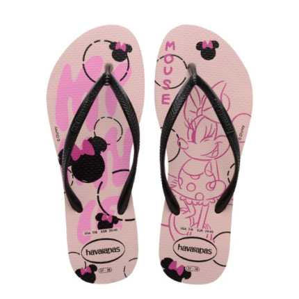 HAVAIANAS SLIM DISNEY ROSA PEONIA 33/4 1UN