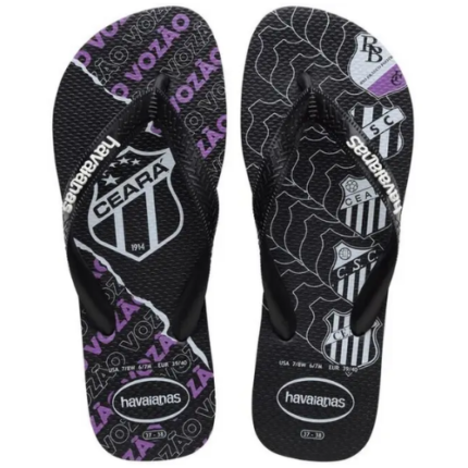 HAVAIANAS TOP TIMES CEARA PRETO 41/2 1UN