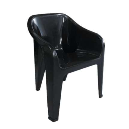 POLTRONA CONFORT LUXO PRETA POS-INDUSTRIA