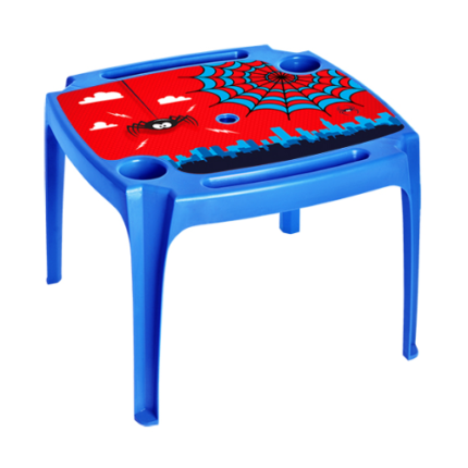 MESA INFANTIL AZUL LABEL- POS INDUSTRIA