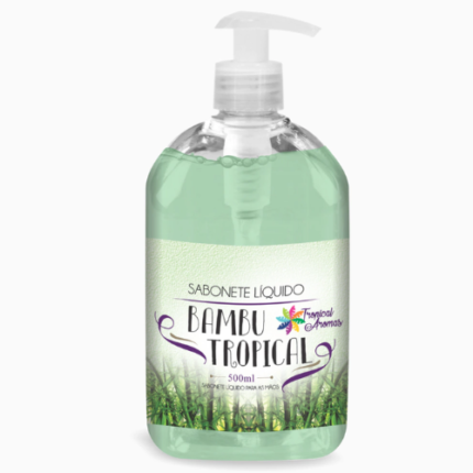SABONETE LIQ. 500 ML C/VALVULA - BAMBU