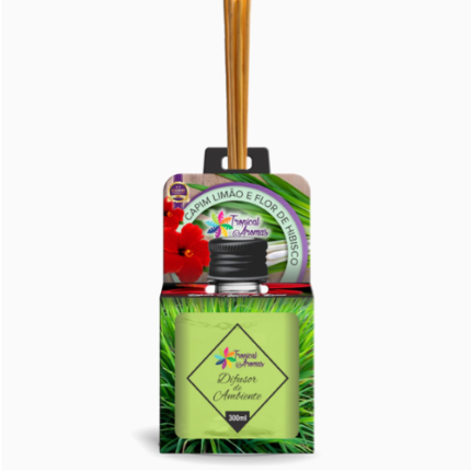 DIFUSOR AROMAS DO BR CAPIM L. E FLOR H 300ML