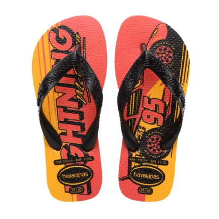 HAVAIANAS KIDS CARS AMARELO POP 27/8 1UN