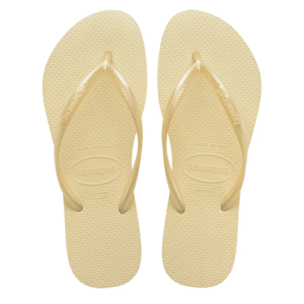 HAVAIANAS FEM SLIM BUTTERCREAM 33/4 1UN