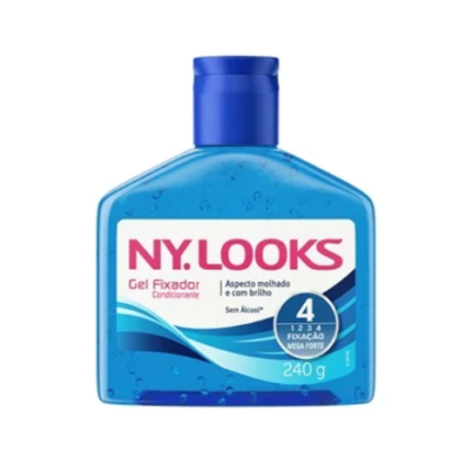 GEL NYLOOKS COND. AZUL - MEGA FIX FATOR 4 REF-3484 240GRS