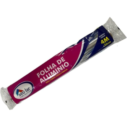 FOLHA DE ALUMINIO 4,00M X 30 CM C/100