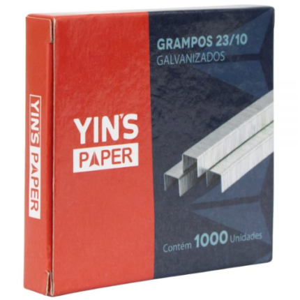GRAMPO GALVANIZADO 23/10 C/1000 YINS PAPER