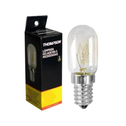 LAMPADA INCAND GELAD/MICR 15W 127V THOMPSON(E) -  REF 1538