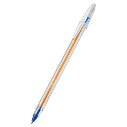 CANETA BIC CRISTAL FINA AZUL 0.8