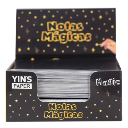 BLOCO DE NOTAS MAGICO 125FLS SORTIDO YINS PAPER